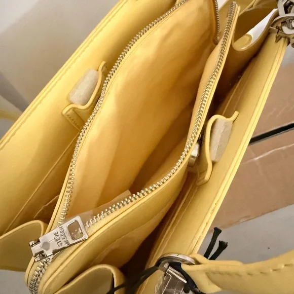 Steve Madden Mustard Crossbody Bag - Picture 4 of 4